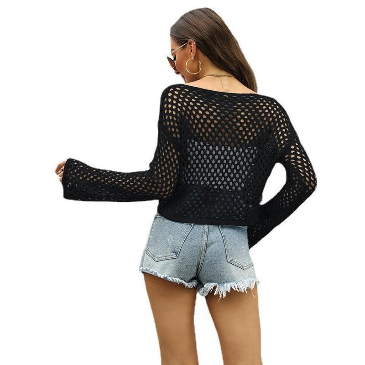 Loose Sexy Flared Sleeves Slash Neck Blouses