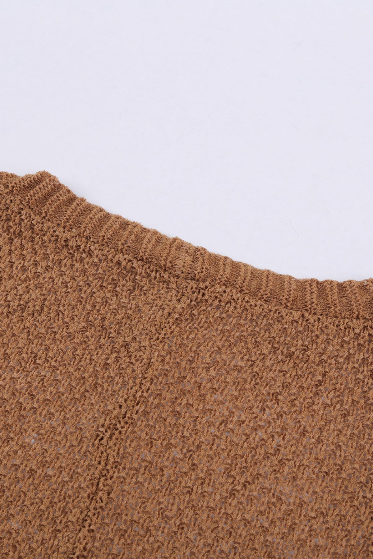 Brown Knit Cardigan