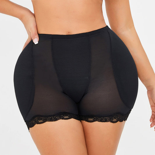Plus Size Low Rise Butt Lifting Shorts
