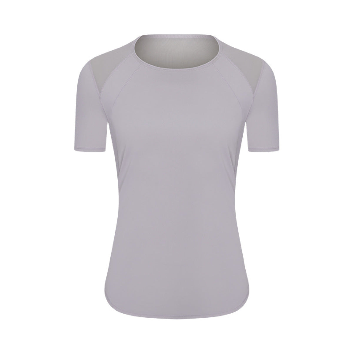 Mesh Splicing Cut Out Fast Dry Active Top